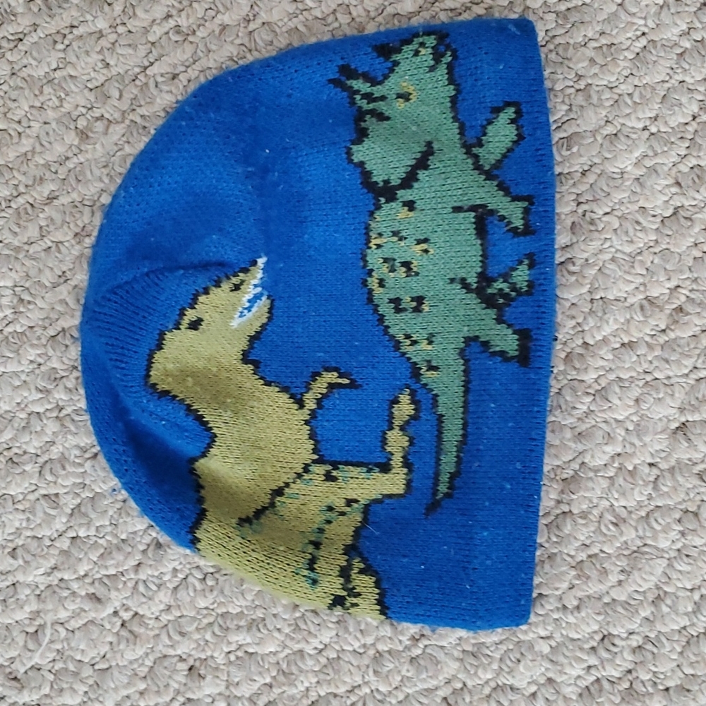 Turtle Fur Dinosaur Beanie